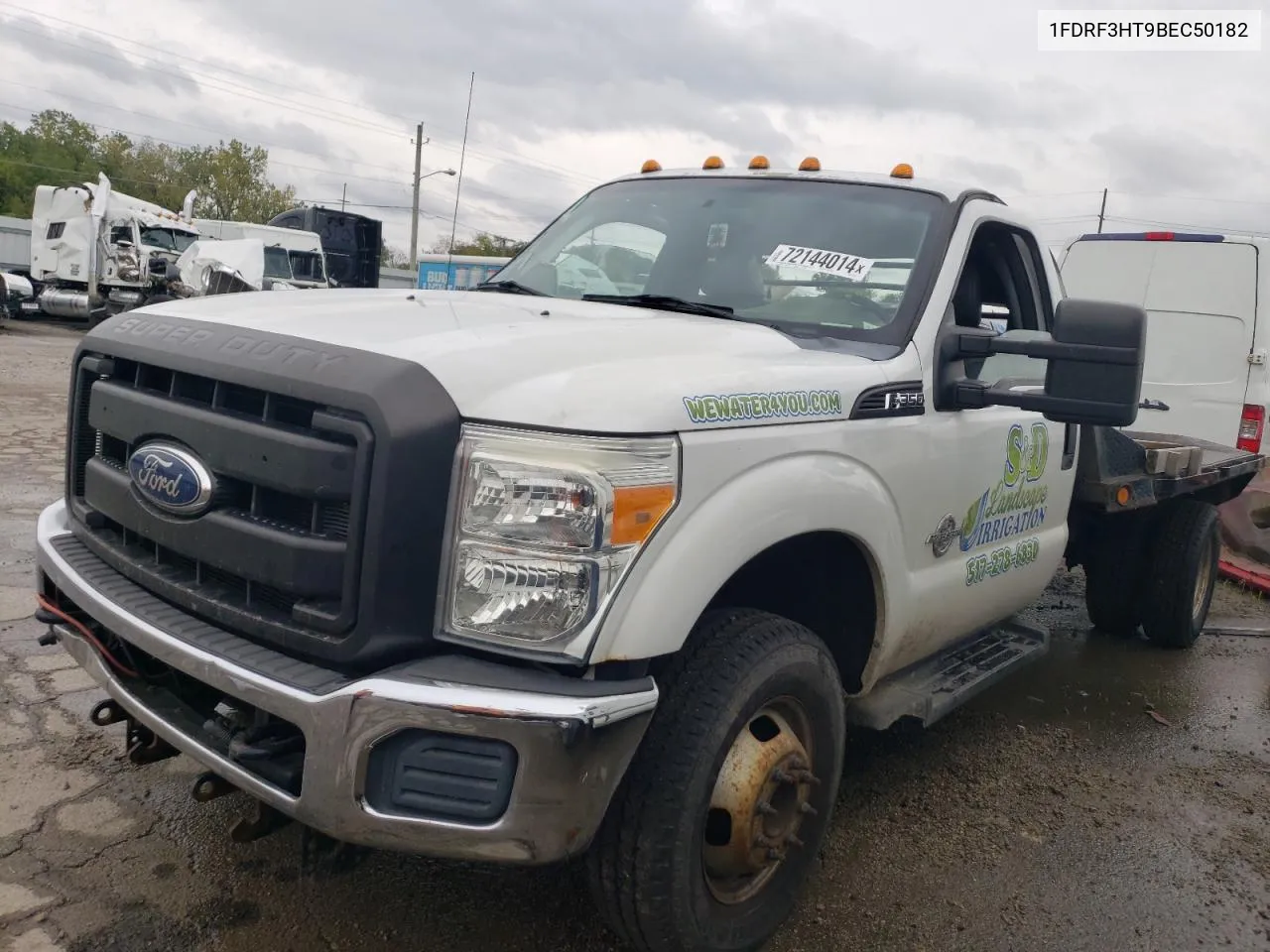 2011 Ford F350 Super Duty VIN: 1FDRF3HT9BEC50182 Lot: 72144014