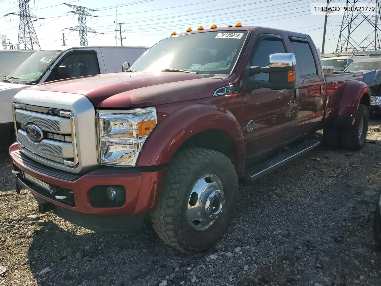 2011 Ford F350 Super Duty VIN: 1FT8W3DT9BEA21779 Lot: 74139044