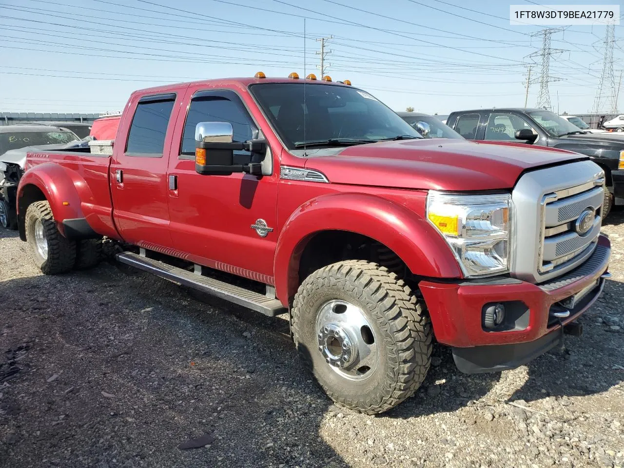 2011 Ford F350 Super Duty VIN: 1FT8W3DT9BEA21779 Lot: 74139044