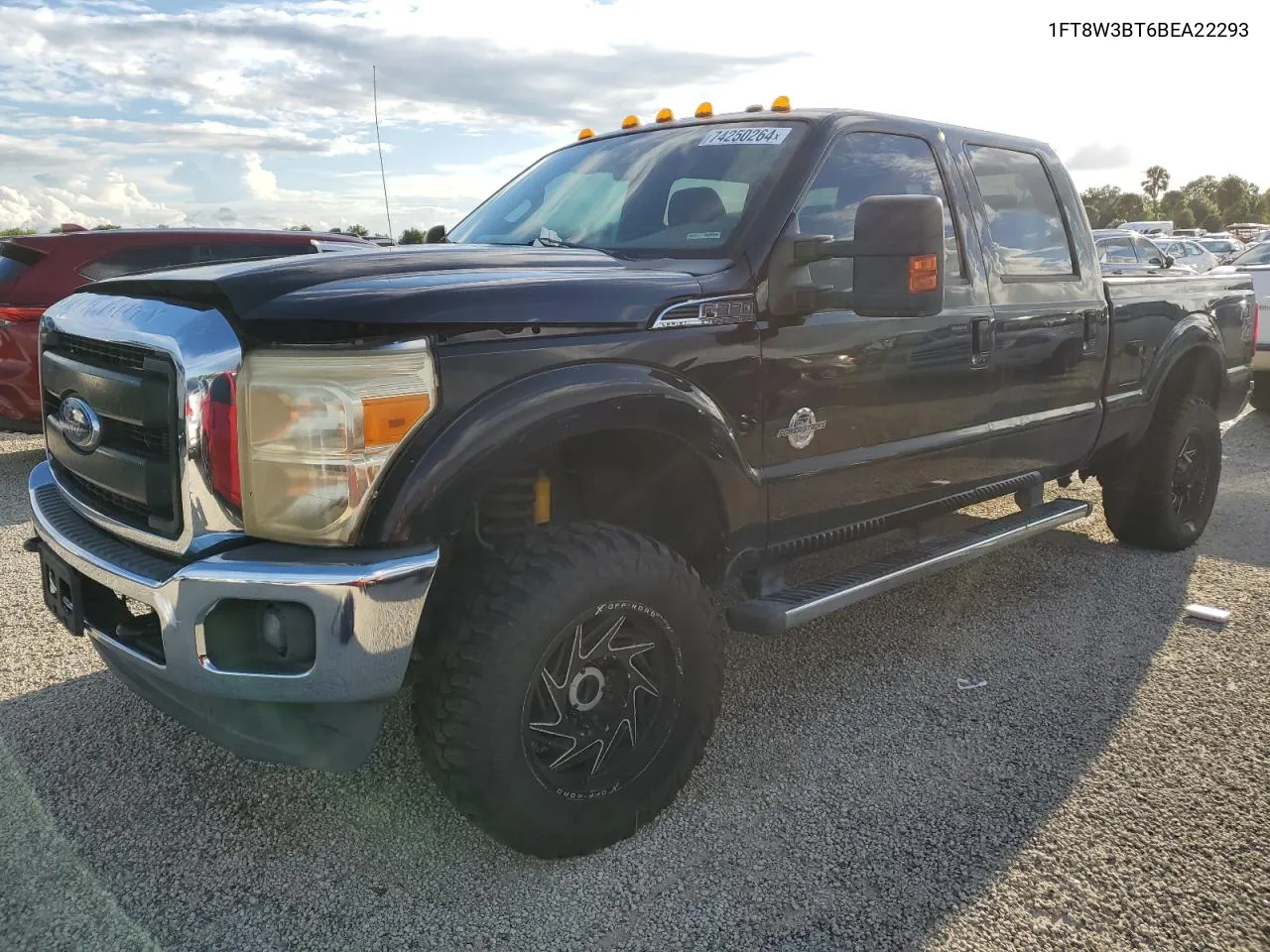 2011 Ford F350 Super Duty VIN: 1FT8W3BT6BEA22293 Lot: 74250264