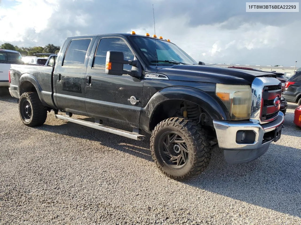 2011 Ford F350 Super Duty VIN: 1FT8W3BT6BEA22293 Lot: 74250264