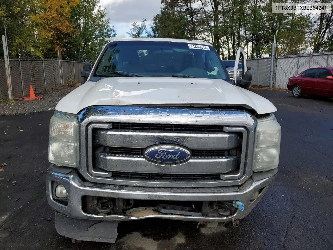 2011 Ford F350 Super Duty VIN: 1FT8X3BTXBEB64241 Lot: 74636644