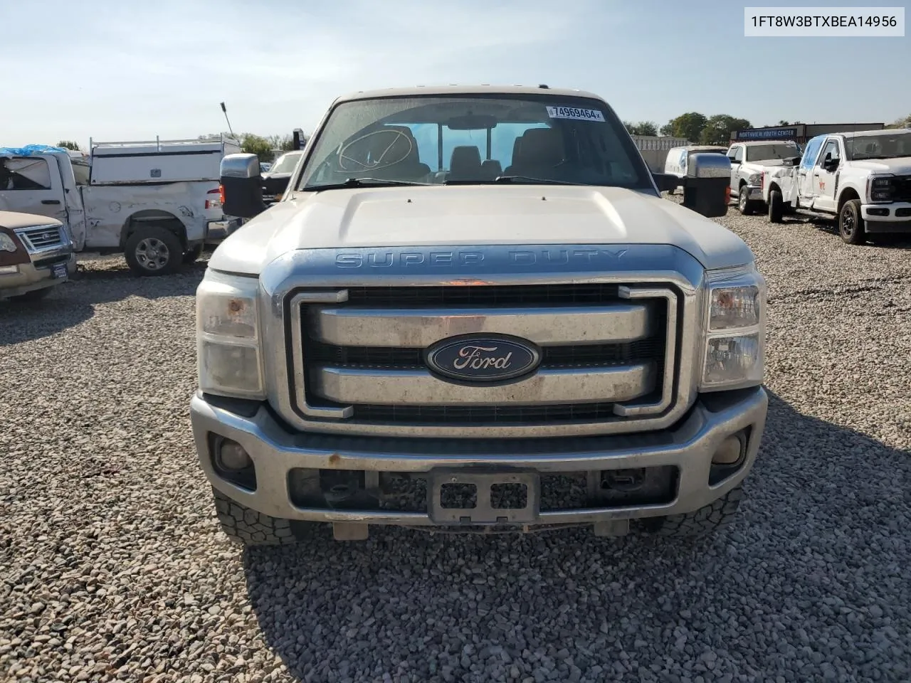 2011 Ford F350 Super Duty VIN: 1FT8W3BTXBEA14956 Lot: 74969464