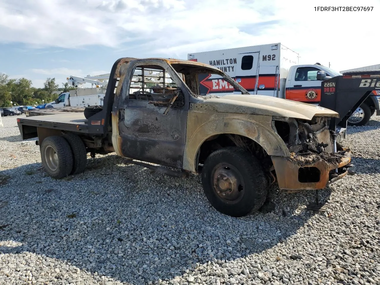 2011 Ford F350 Super Duty VIN: 1FDRF3HT2BEC97697 Lot: 75053984