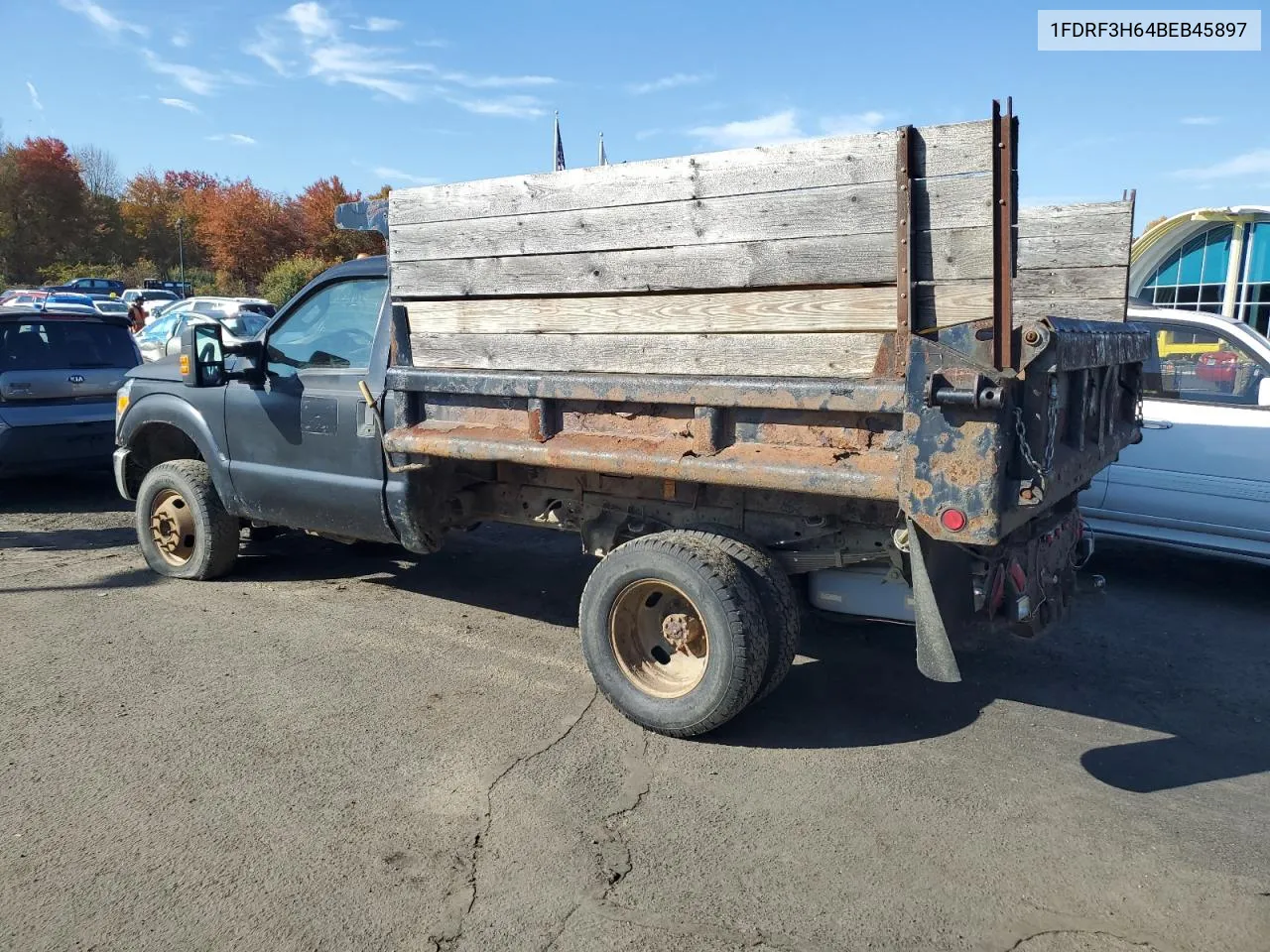 2011 Ford F350 Super Duty VIN: 1FDRF3H64BEB45897 Lot: 75696314