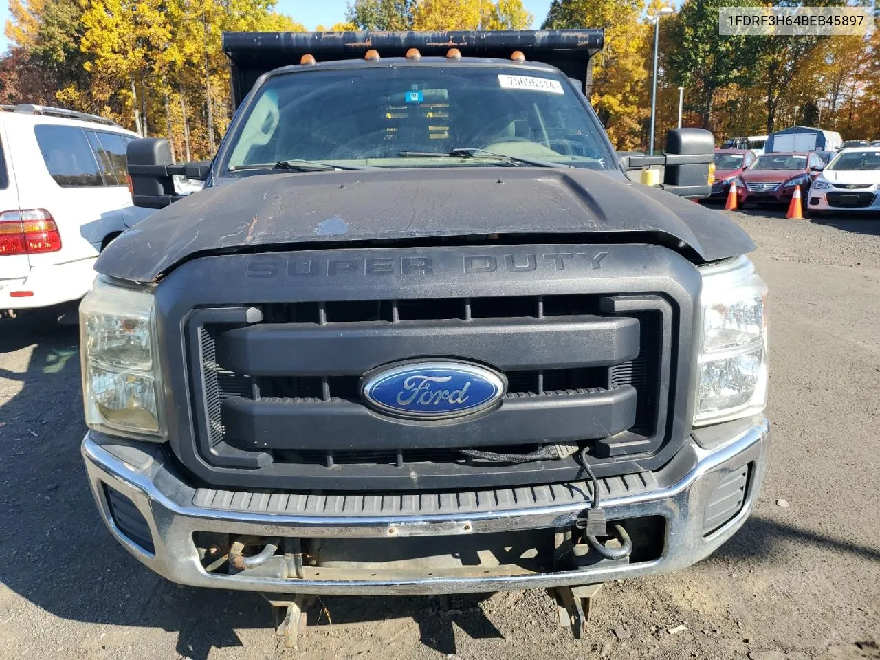 2011 Ford F350 Super Duty VIN: 1FDRF3H64BEB45897 Lot: 75696314