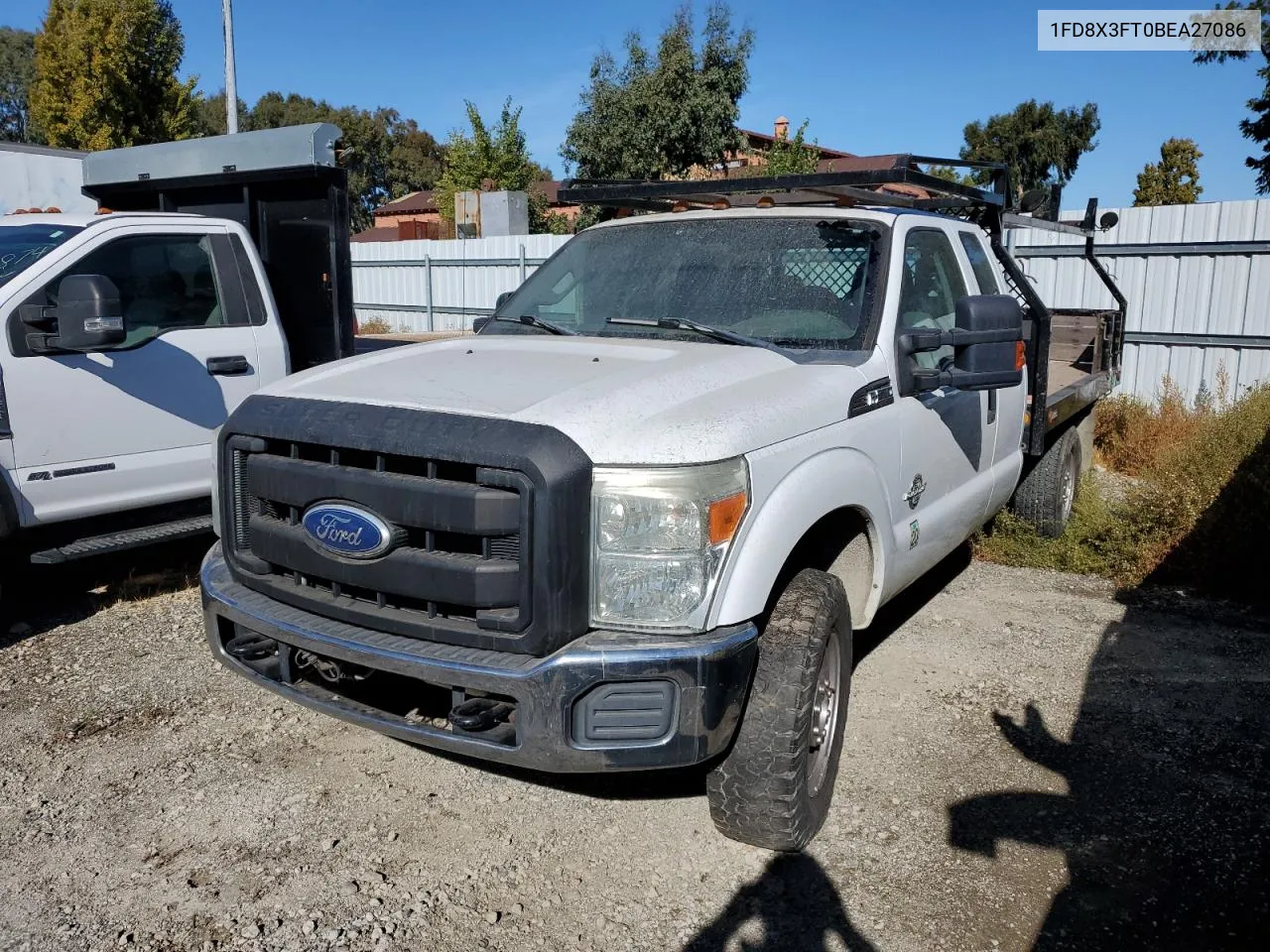 2011 Ford F350 Super Duty VIN: 1FD8X3FT0BEA27086 Lot: 75913404