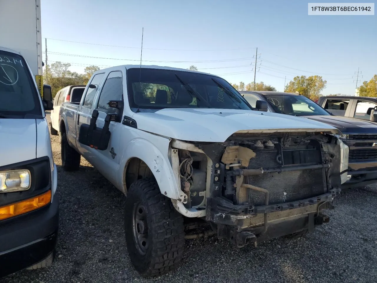 2011 Ford F350 Super Duty VIN: 1FT8W3BT6BEC61942 Lot: 76021134