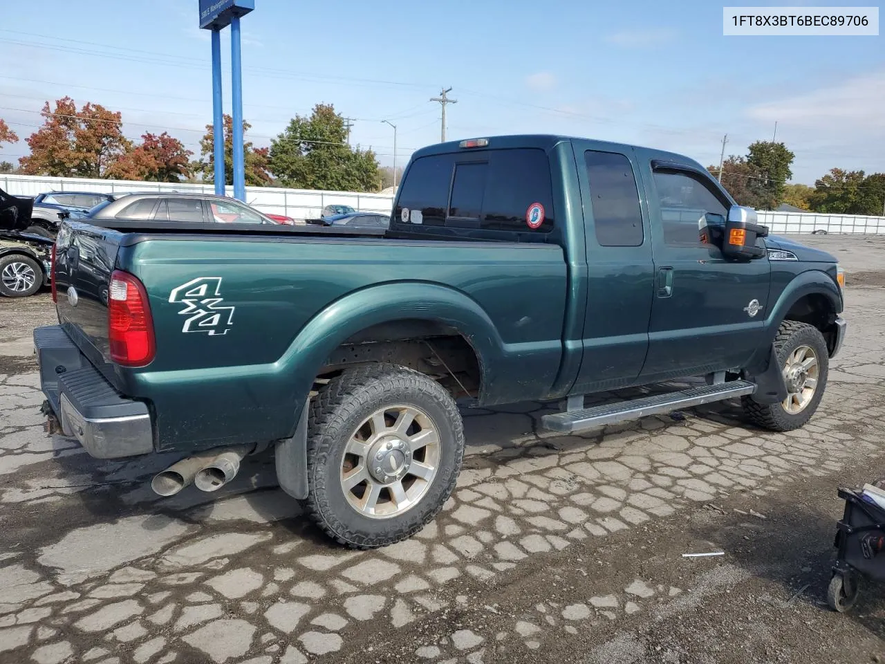 2011 Ford F350 Super Duty VIN: 1FT8X3BT6BEC89706 Lot: 76205564