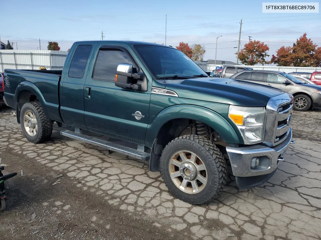 2011 Ford F350 Super Duty VIN: 1FT8X3BT6BEC89706 Lot: 76205564