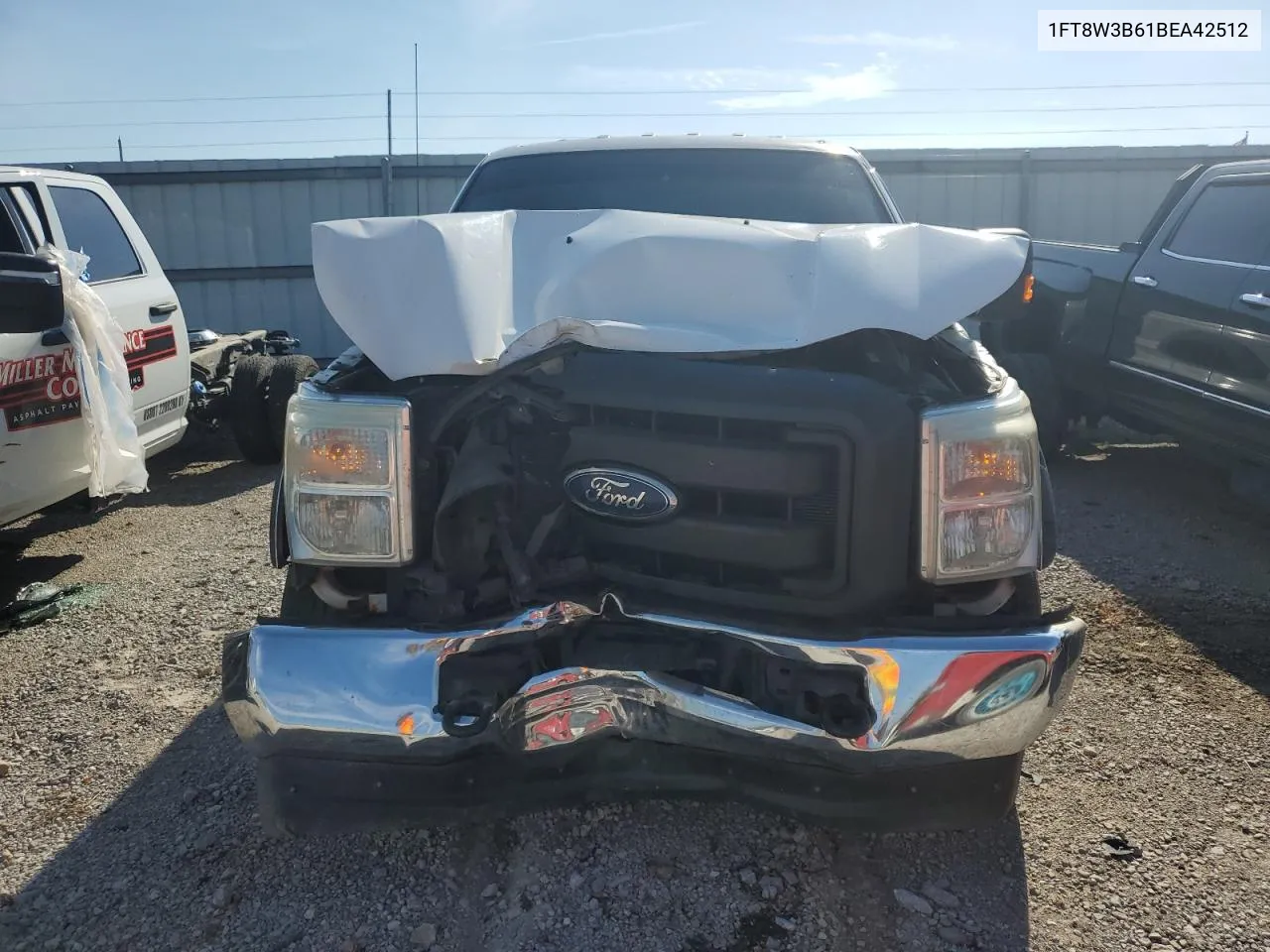 2011 Ford F350 Super Duty VIN: 1FT8W3B61BEA42512 Lot: 76888094