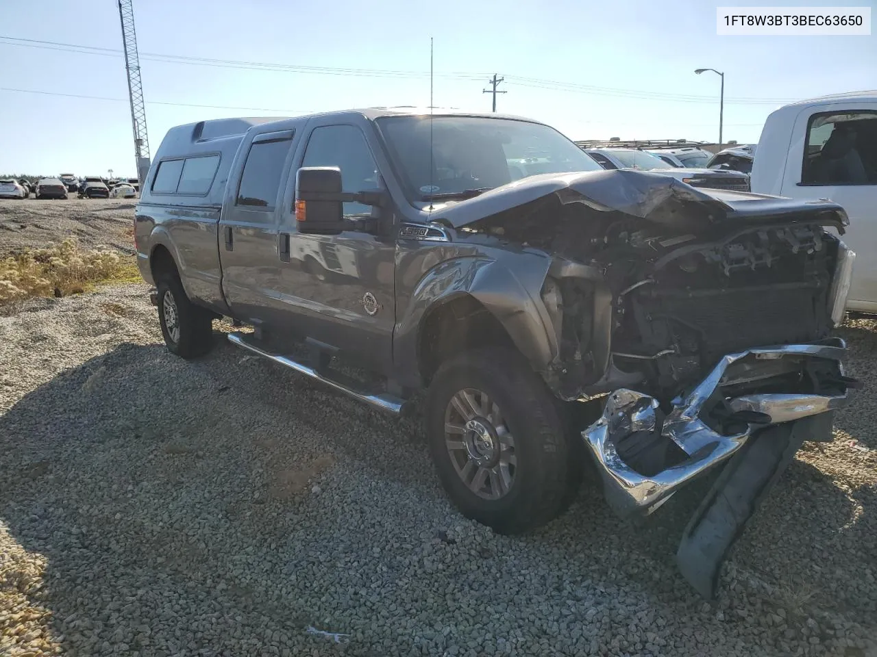 2011 Ford F350 Super Duty VIN: 1FT8W3BT3BEC63650 Lot: 76982834