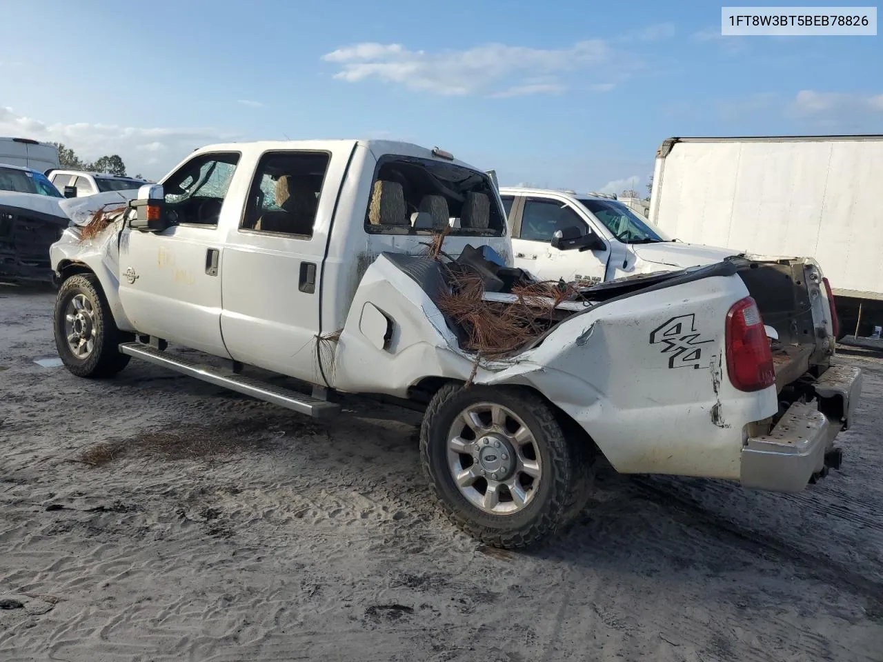 2011 Ford F350 Super Duty VIN: 1FT8W3BT5BEB78826 Lot: 77535144