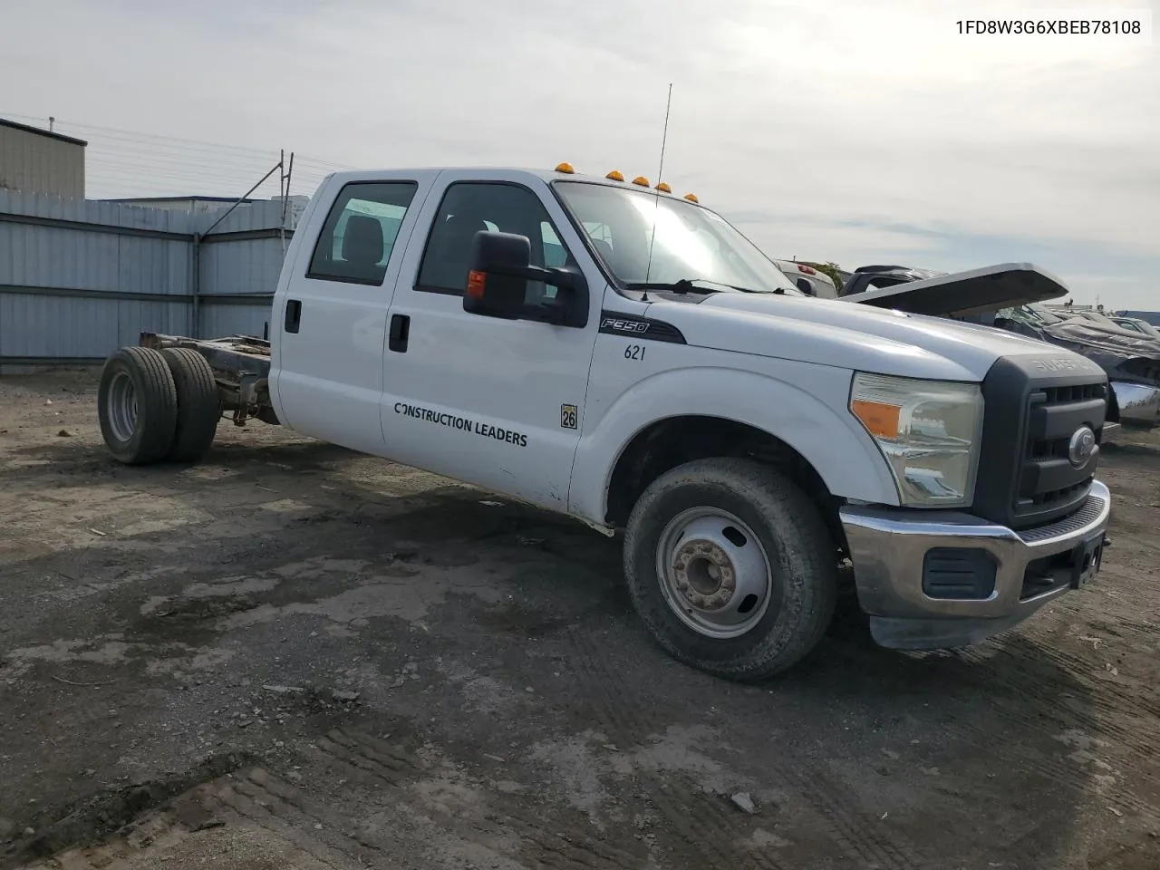 2011 Ford F350 Super Duty VIN: 1FD8W3G6XBEB78108 Lot: 79545374