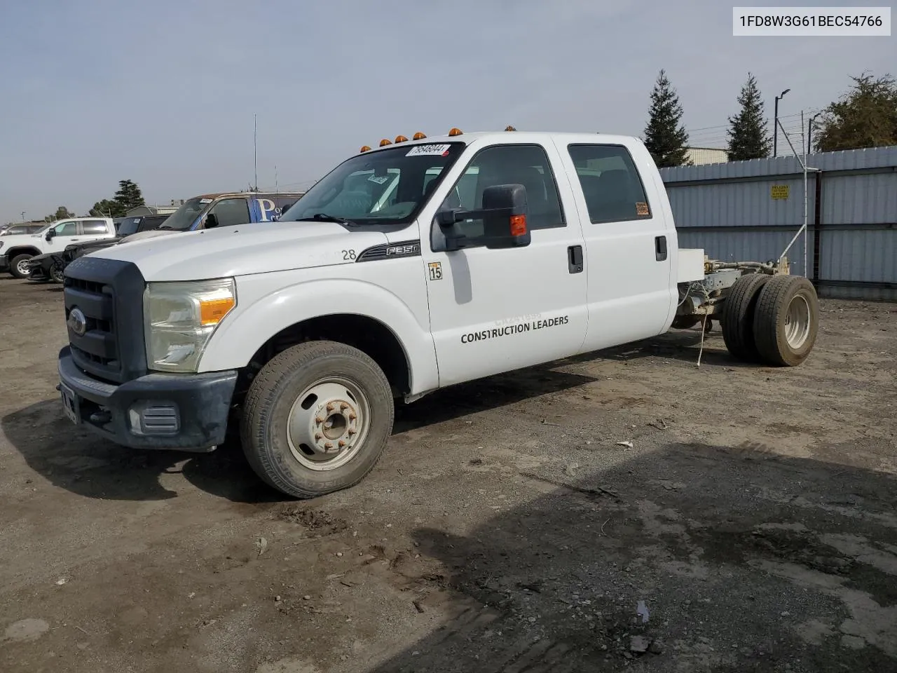 2011 Ford F350 Super Duty VIN: 1FD8W3G61BEC54766 Lot: 79546044