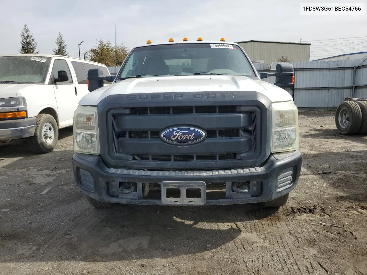 2011 Ford F350 Super Duty VIN: 1FD8W3G61BEC54766 Lot: 79546044