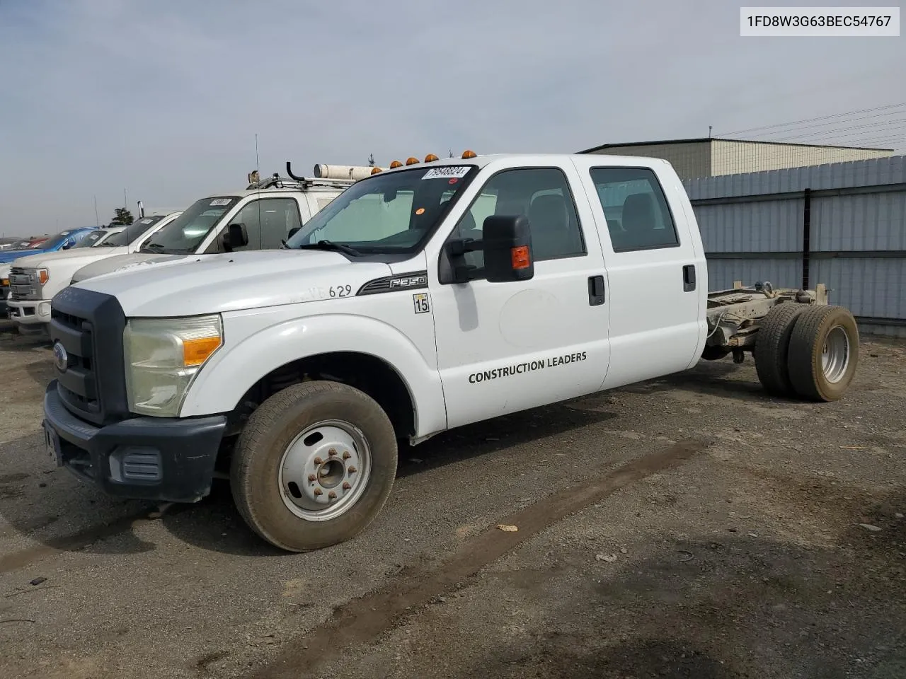 2011 Ford F350 Super Duty VIN: 1FD8W3G63BEC54767 Lot: 79548824