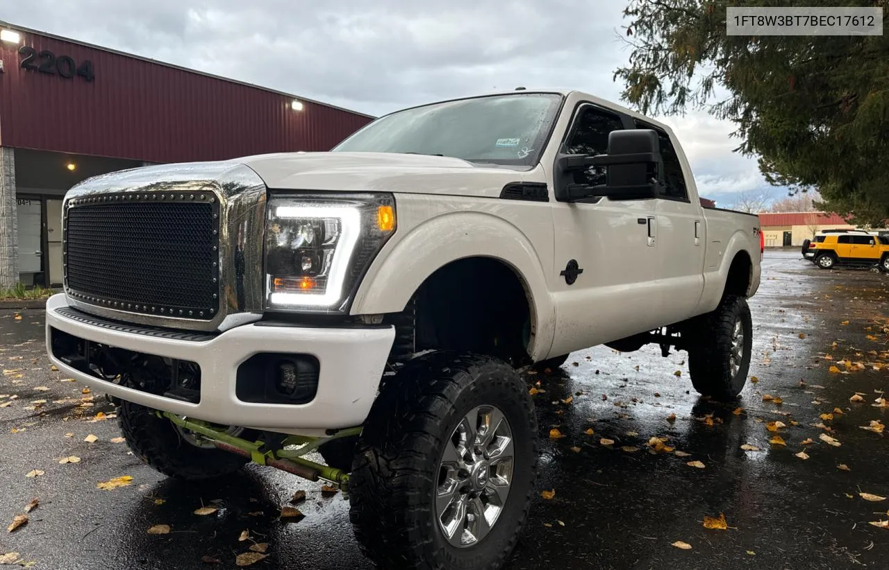 2011 Ford F350 Super Duty VIN: 1FT8W3BT7BEC17612 Lot: 81197504