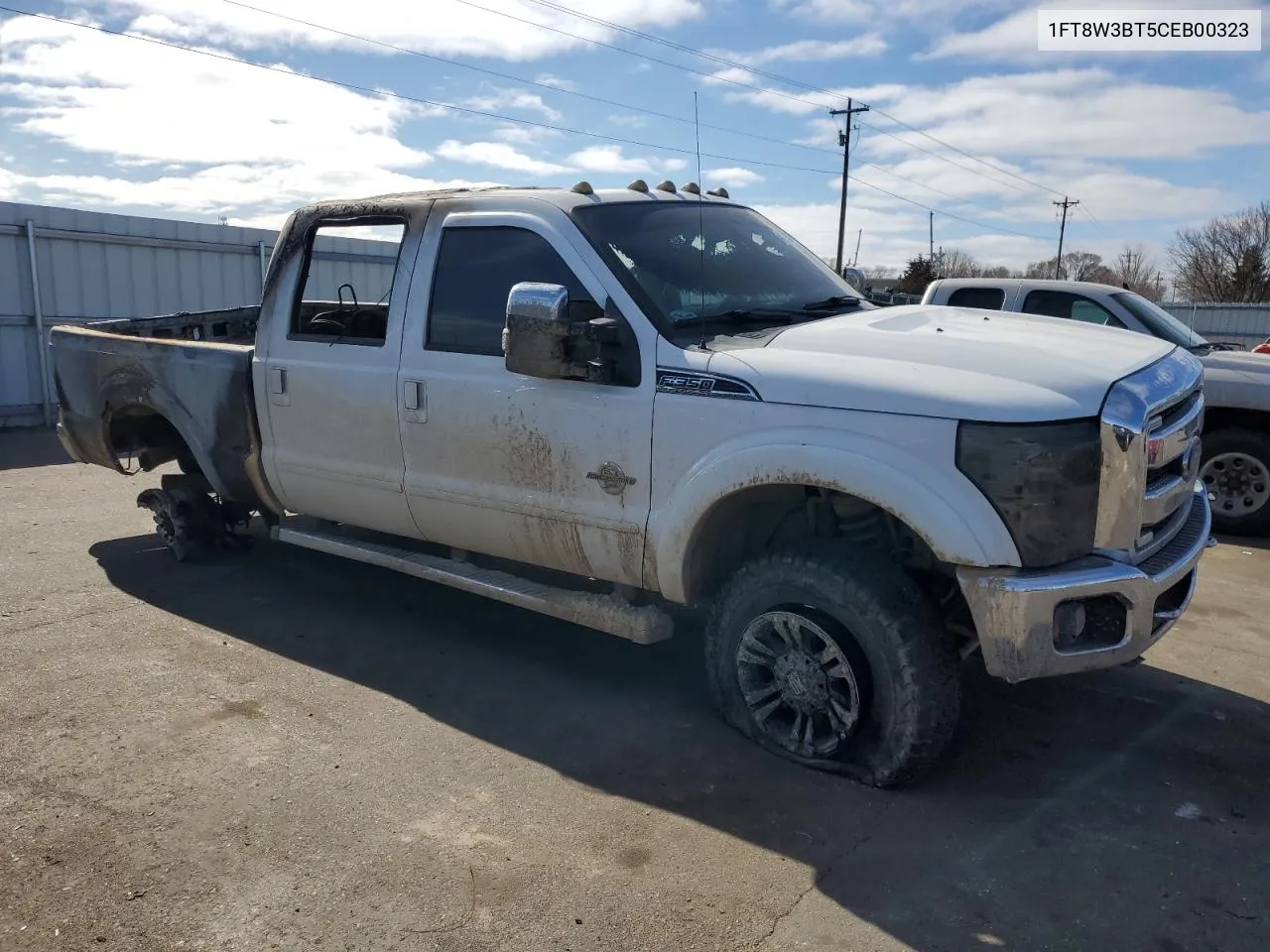 2012 Ford F350 Super Duty VIN: 1FT8W3BT5CEB00323 Lot: 46888034