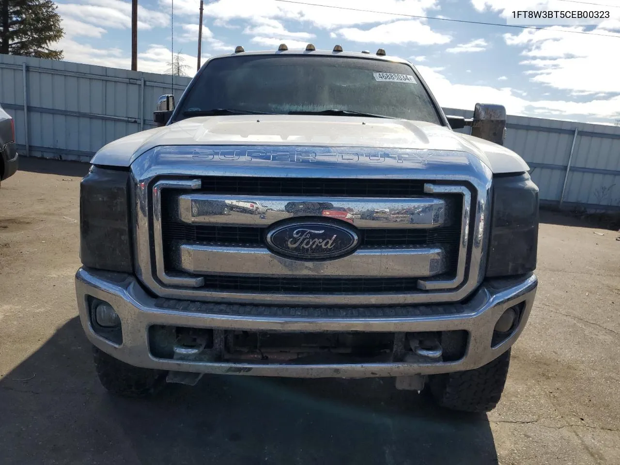 2012 Ford F350 Super Duty VIN: 1FT8W3BT5CEB00323 Lot: 46888034