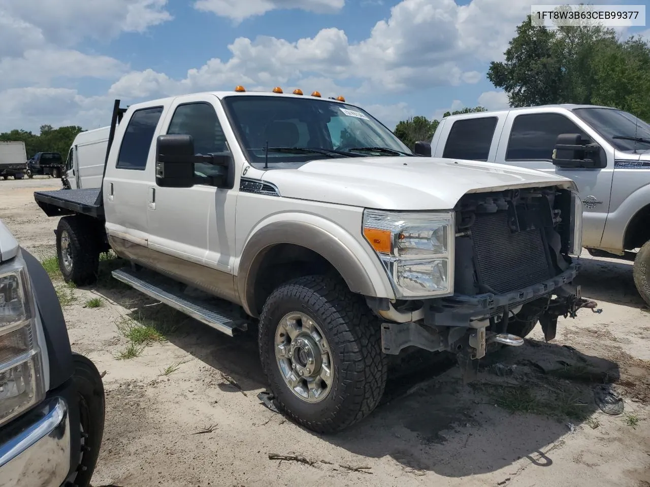 2012 Ford F350 Super Duty VIN: 1FT8W3B63CEB99377 Lot: 57497344