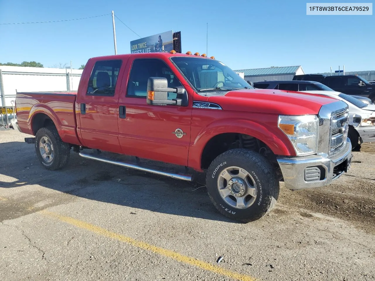 2012 Ford F350 Super Duty VIN: 1FT8W3BT6CEA79529 Lot: 57517654