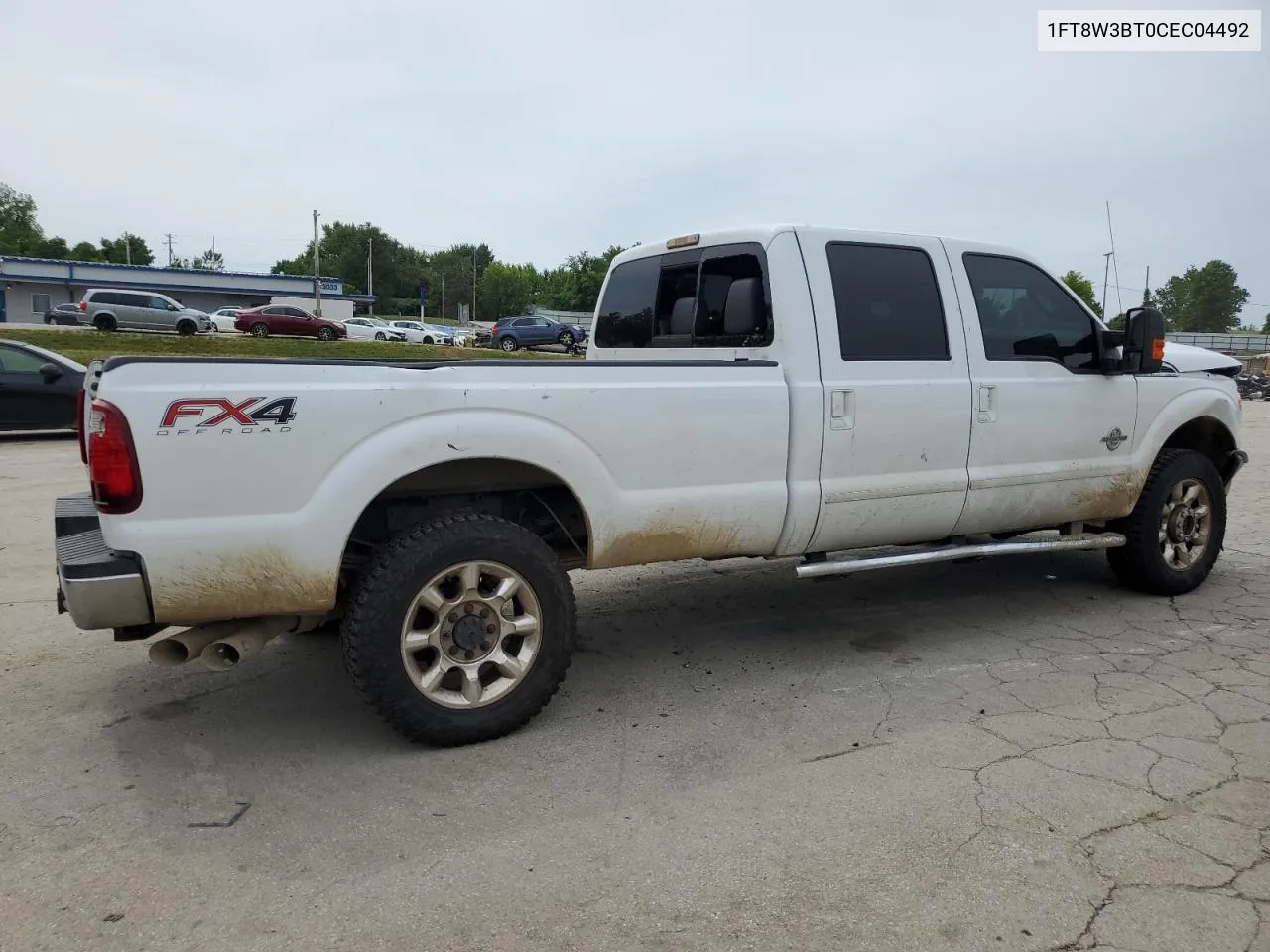 2012 Ford F350 Super Duty VIN: 1FT8W3BT0CEC04492 Lot: 60351914