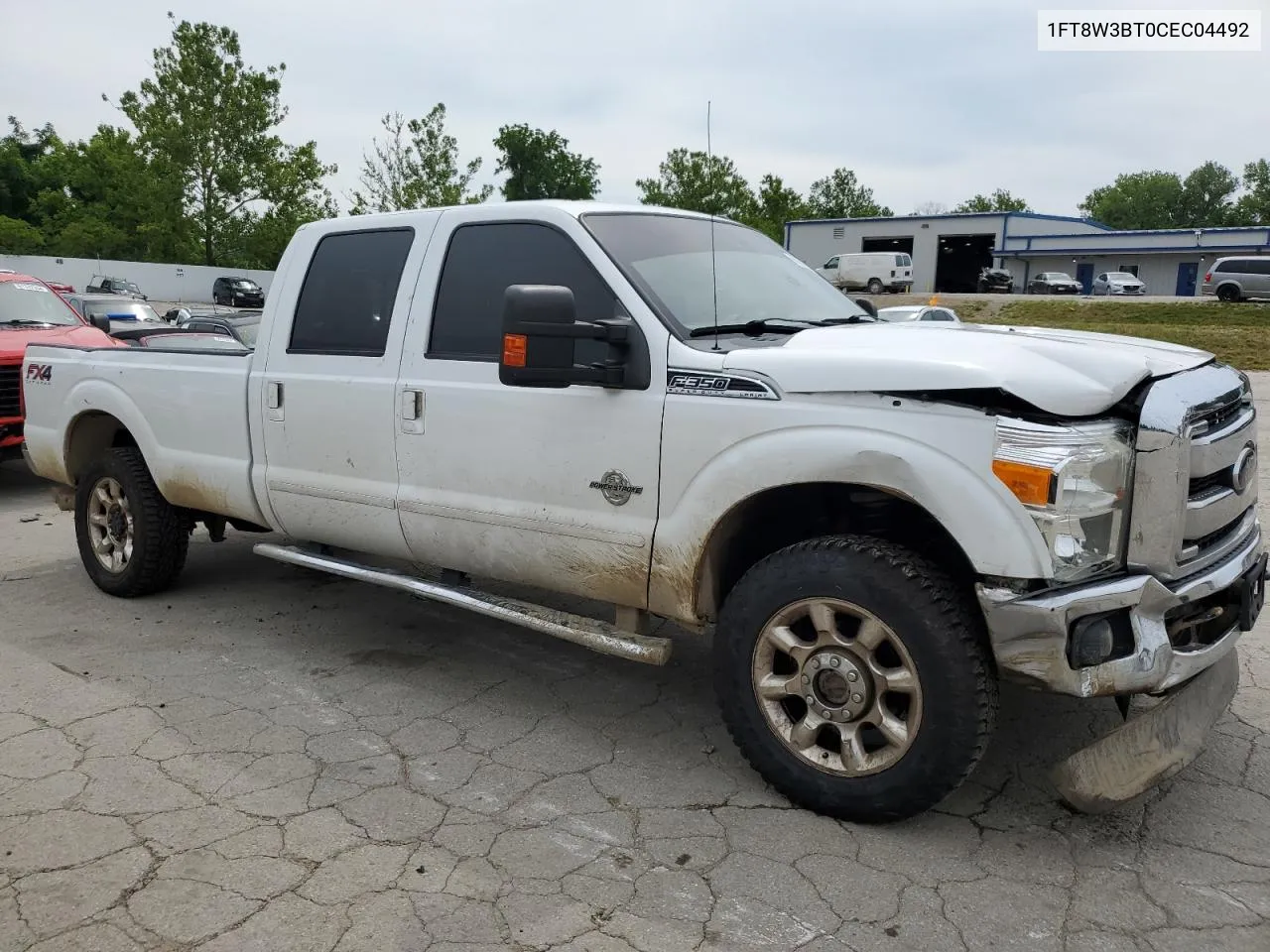 2012 Ford F350 Super Duty VIN: 1FT8W3BT0CEC04492 Lot: 60351914