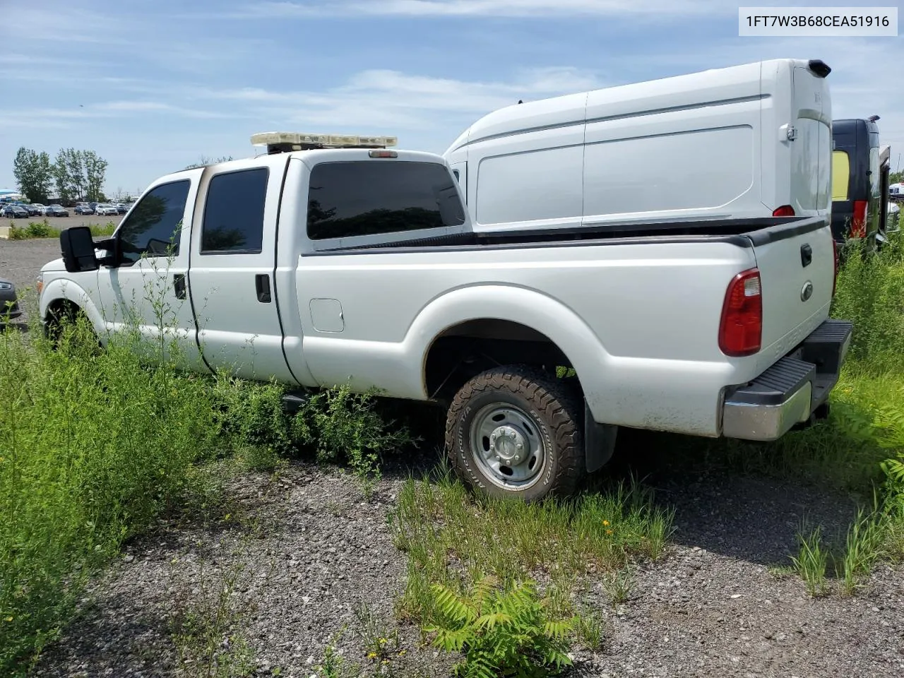 2012 Ford F350 Super Duty VIN: 1FT7W3B68CEA51916 Lot: 60833784