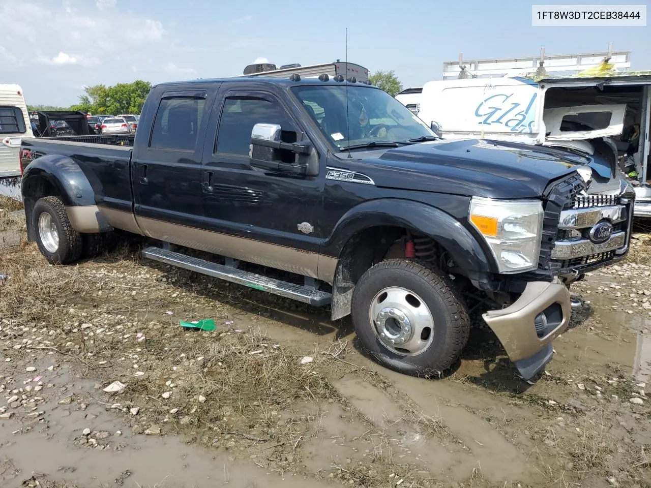 1FT8W3DT2CEB38444 2012 Ford F350 Super Duty