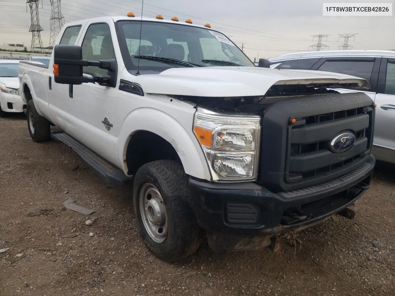 2012 Ford F350 Super Duty VIN: 1FT8W3BTXCEB42826 Lot: 63092943