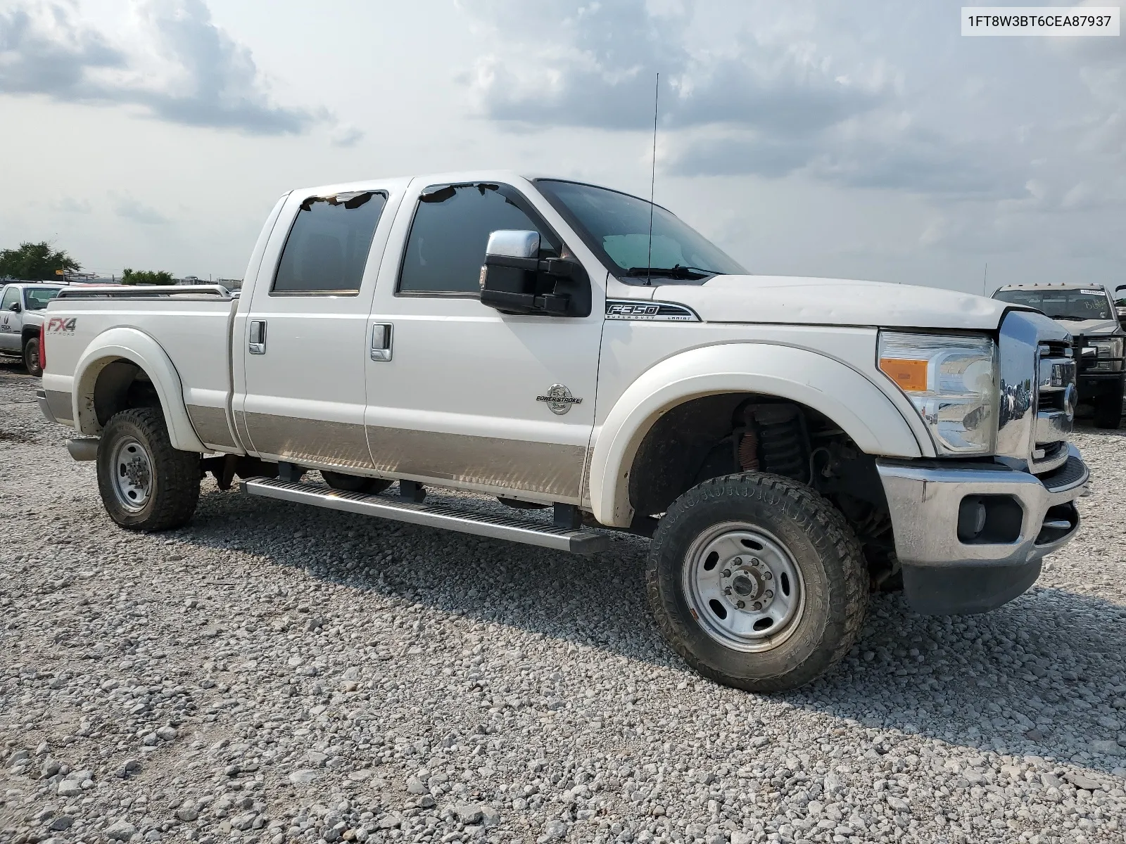 1FT8W3BT6CEA87937 2012 Ford F350 Super Duty