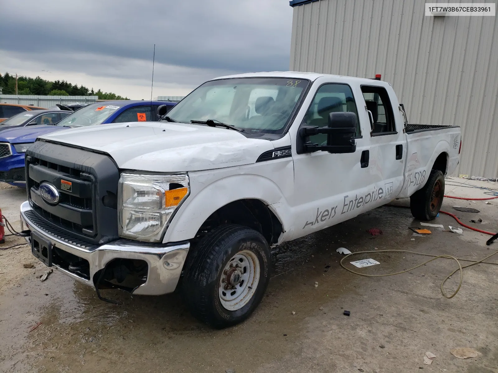 2012 Ford F350 Super Duty VIN: 1FT7W3B67CEB33961 Lot: 65467114