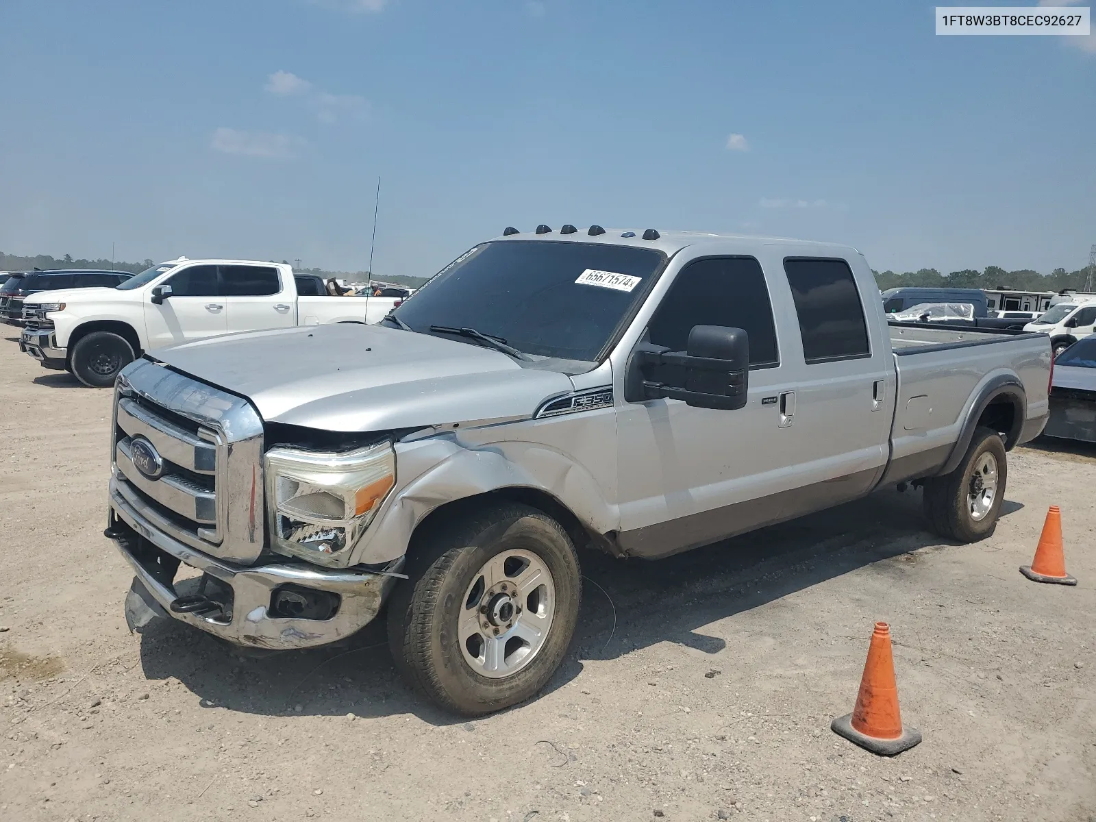 1FT8W3BT8CEC92627 2012 Ford F350 Super Duty