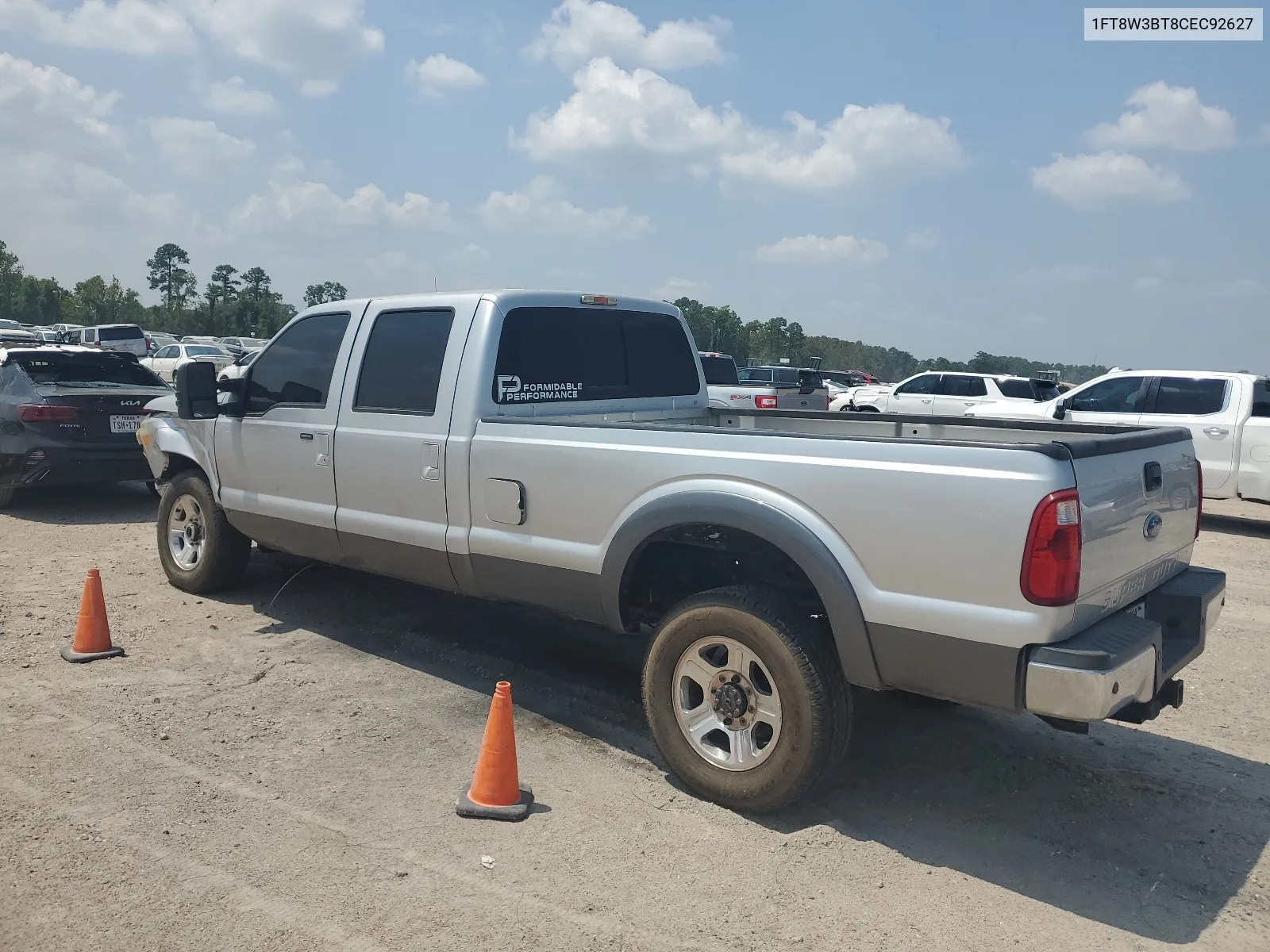 2012 Ford F350 Super Duty VIN: 1FT8W3BT8CEC92627 Lot: 65671574