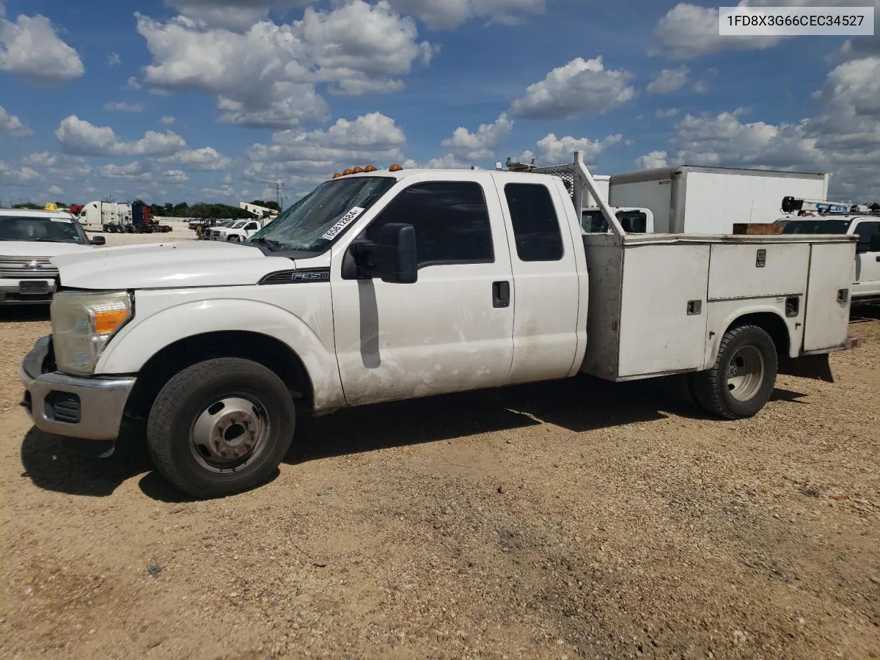 2012 Ford F350 Super Duty VIN: 1FD8X3G66CEC34527 Lot: 65812884