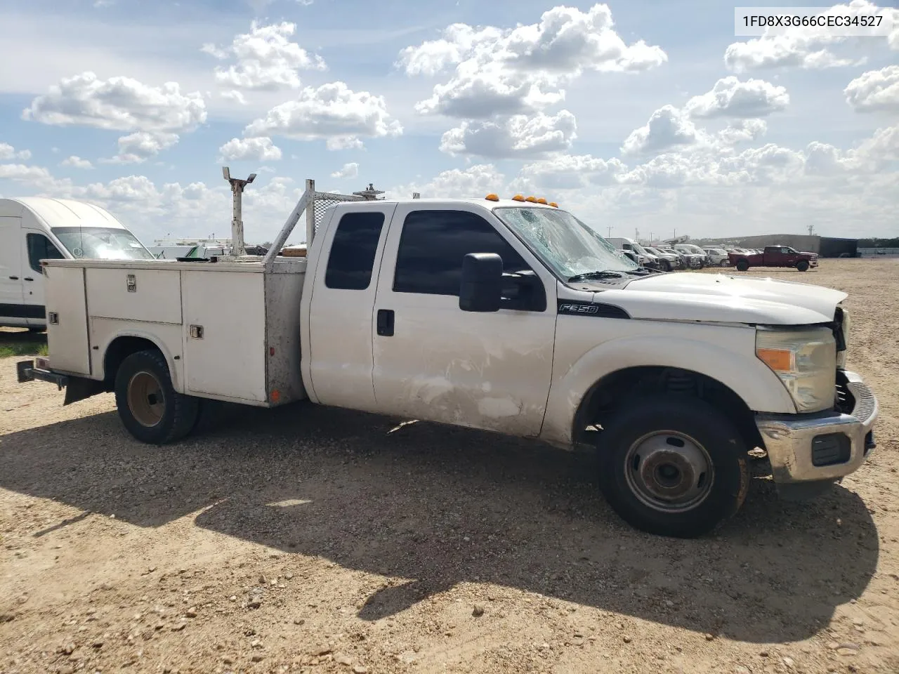 2012 Ford F350 Super Duty VIN: 1FD8X3G66CEC34527 Lot: 65812884