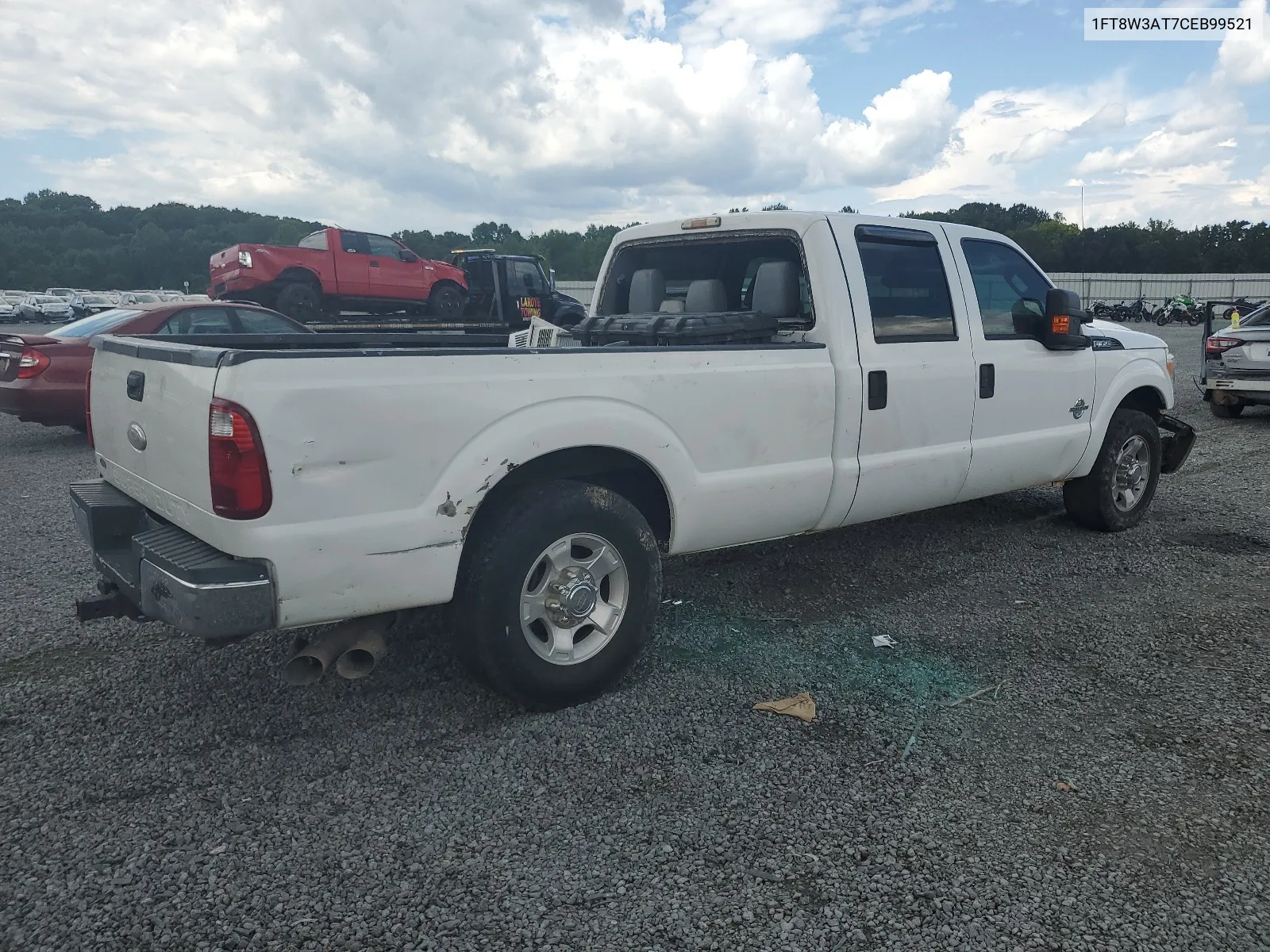 2012 Ford F350 Super Duty VIN: 1FT8W3AT7CEB99521 Lot: 65911194