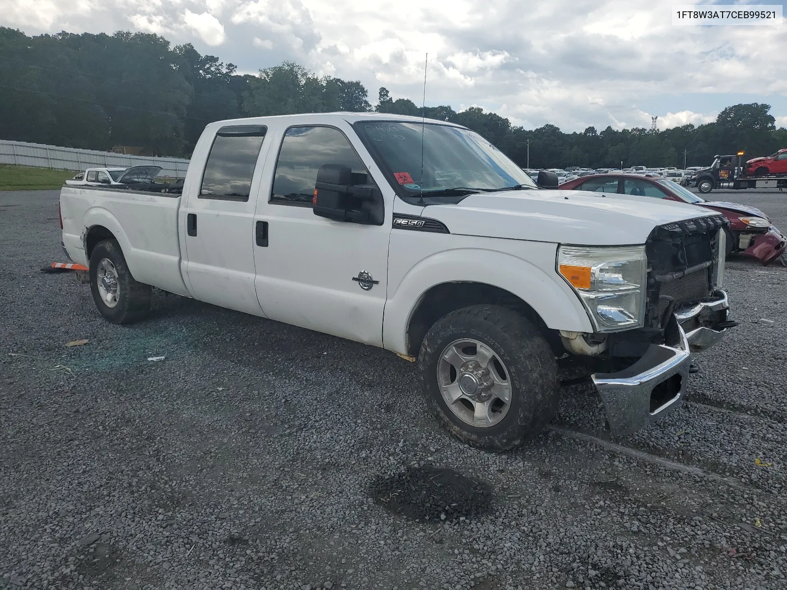 2012 Ford F350 Super Duty VIN: 1FT8W3AT7CEB99521 Lot: 65911194