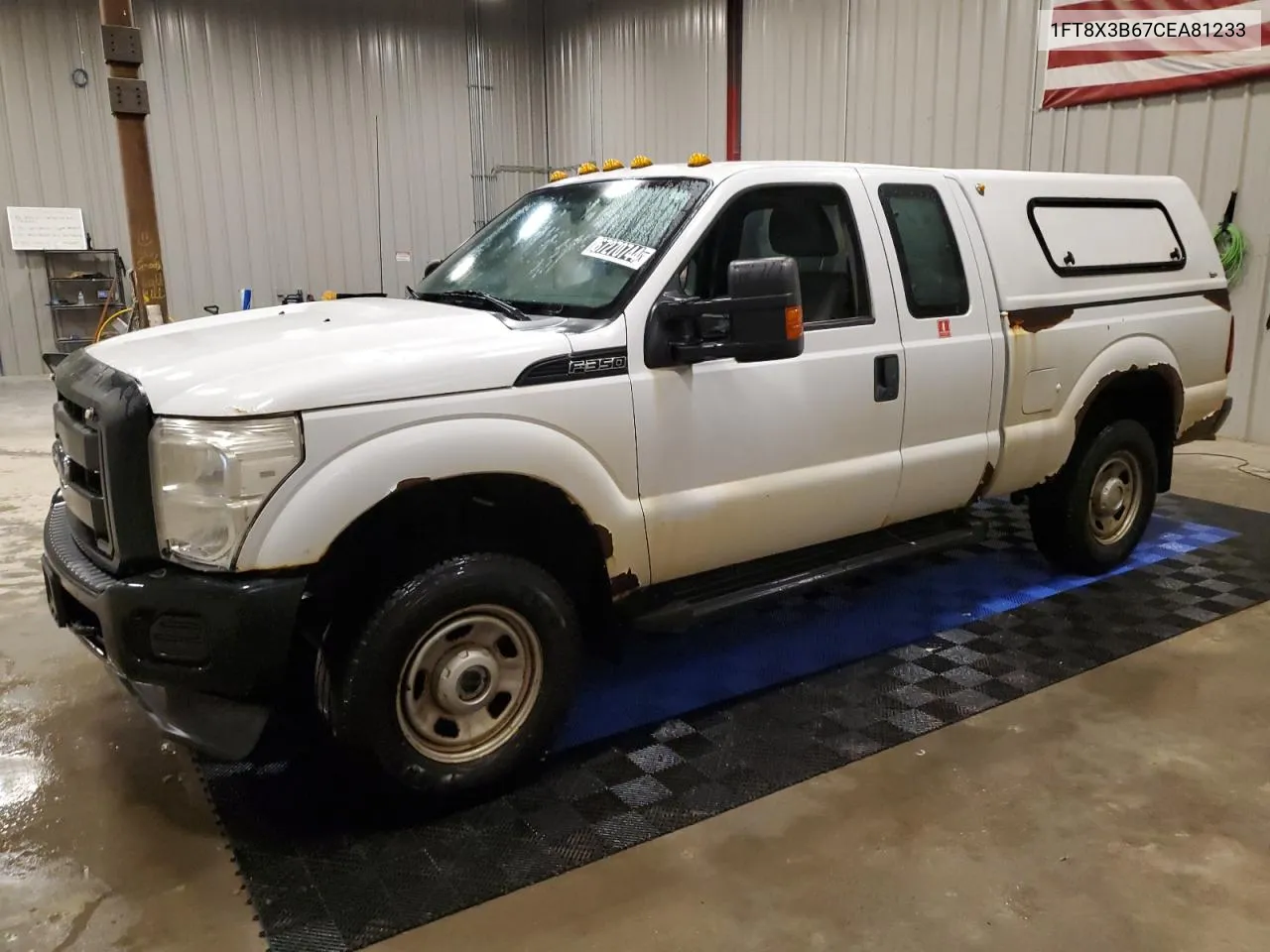 2012 Ford F350 Super Duty VIN: 1FT8X3B67CEA81233 Lot: 67270744