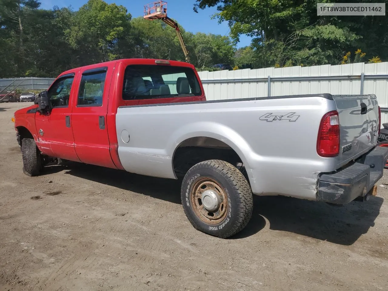 2012 Ford F350 Super Duty VIN: 1FT8W3BT0CED11462 Lot: 68010744