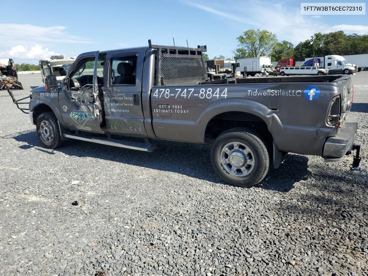 2012 Ford F350 Super Duty VIN: 1FT7W3BT6CEC72310 Lot: 68216524