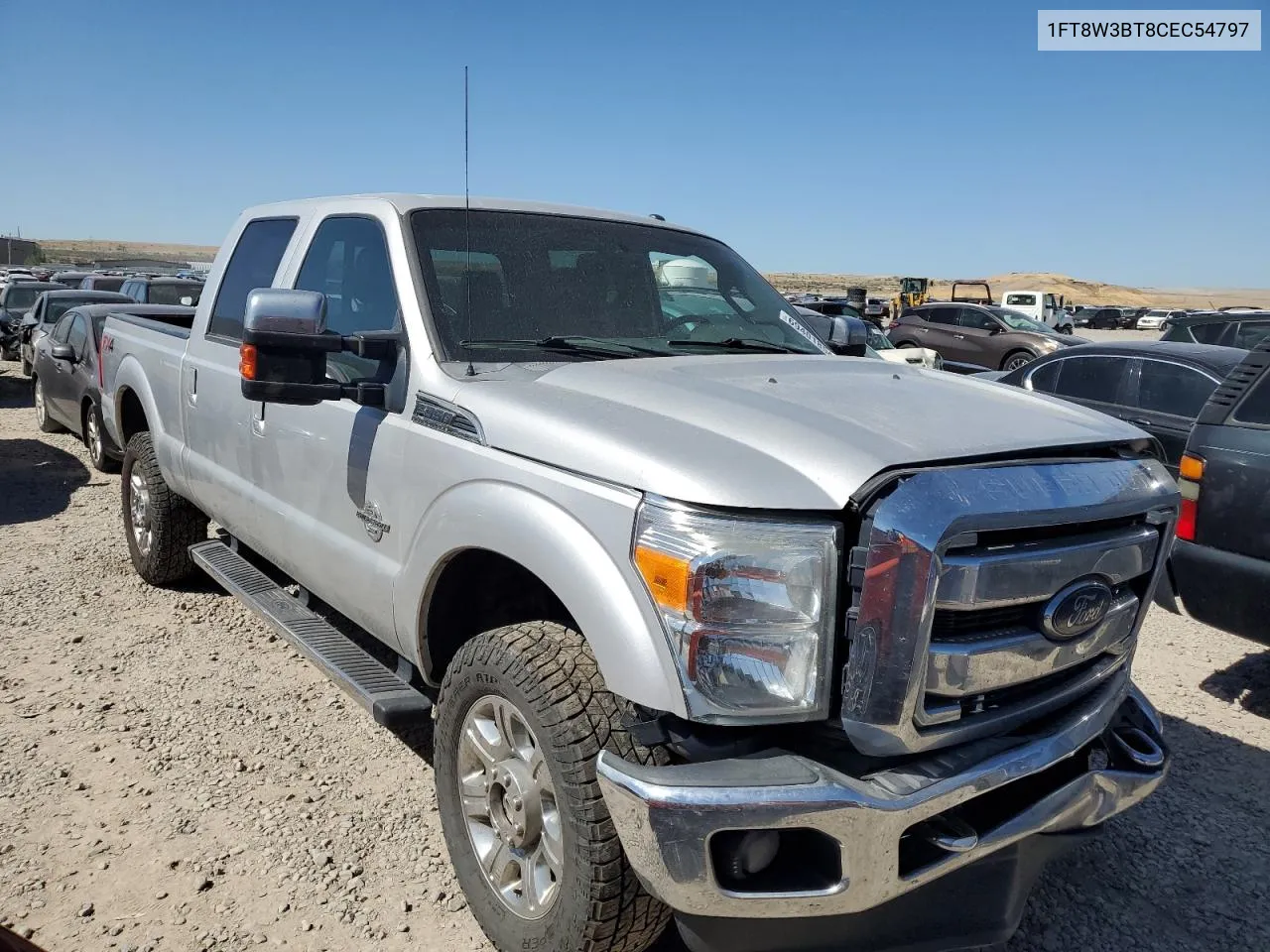 1FT8W3BT8CEC54797 2012 Ford F350 Super Duty