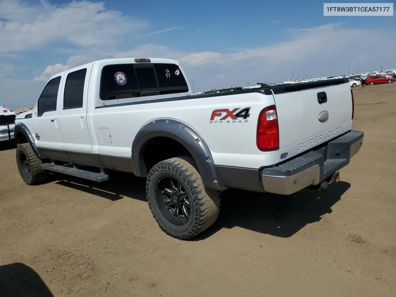 1FT8W3BT1CEA57177 2012 Ford F350 Super Duty