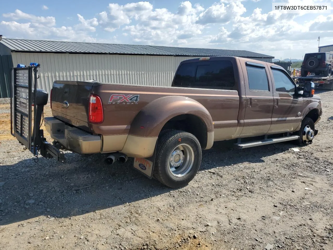 2012 Ford F350 Super Duty VIN: 1FT8W3DT6CEB57871 Lot: 71462954