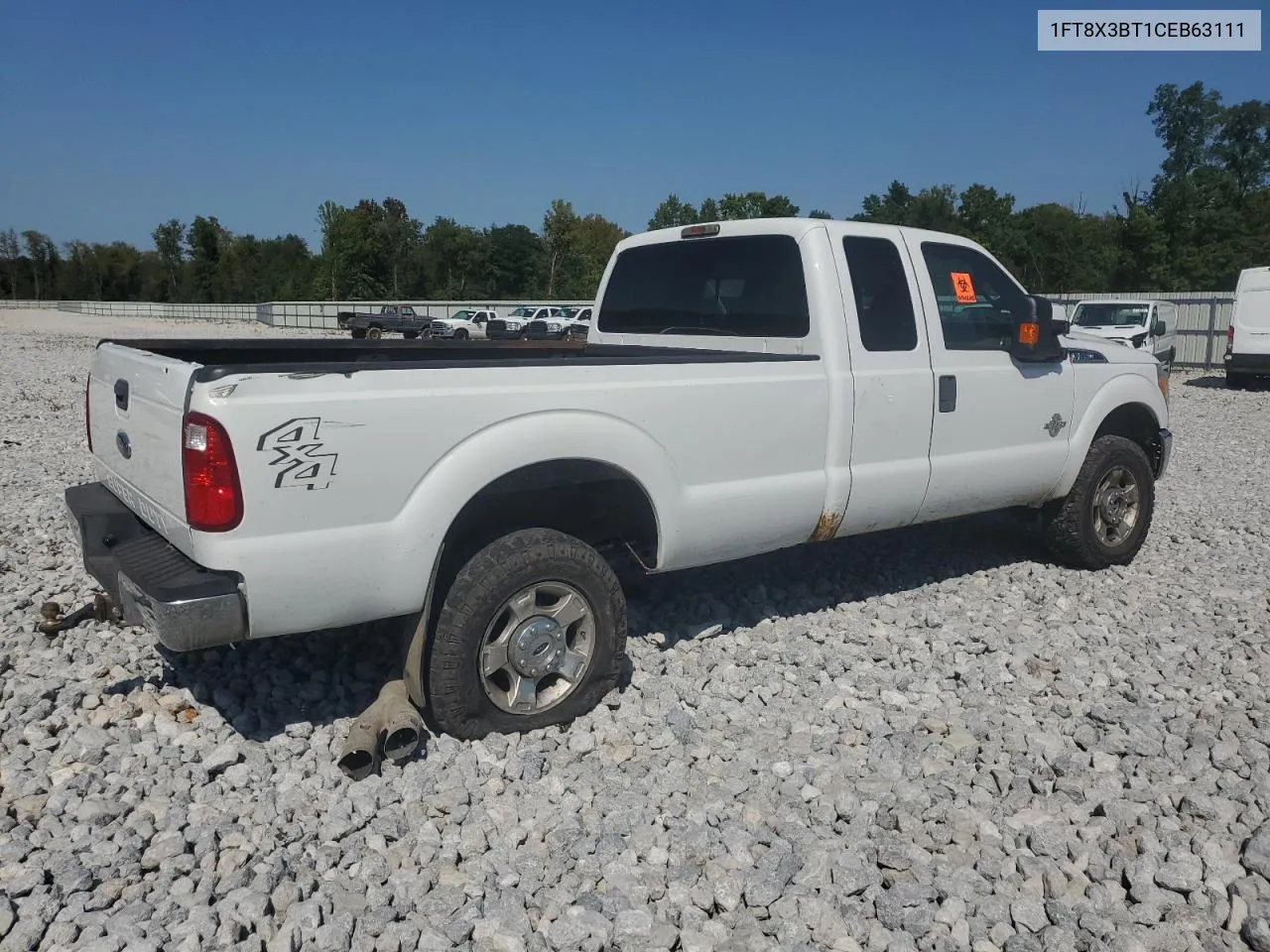 2012 Ford F350 Super Duty VIN: 1FT8X3BT1CEB63111 Lot: 71528844