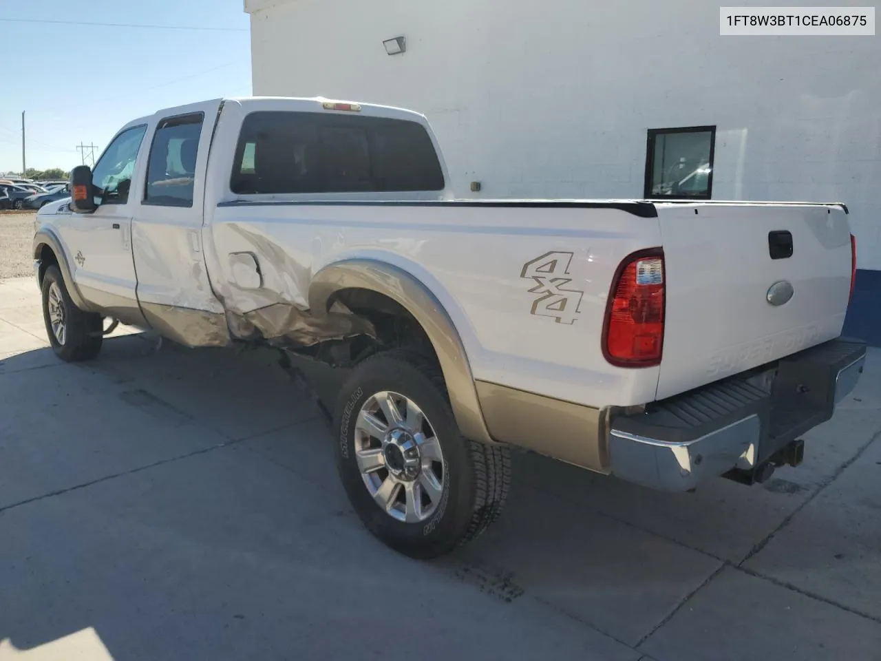 2012 Ford F350 Super Duty VIN: 1FT8W3BT1CEA06875 Lot: 72262054