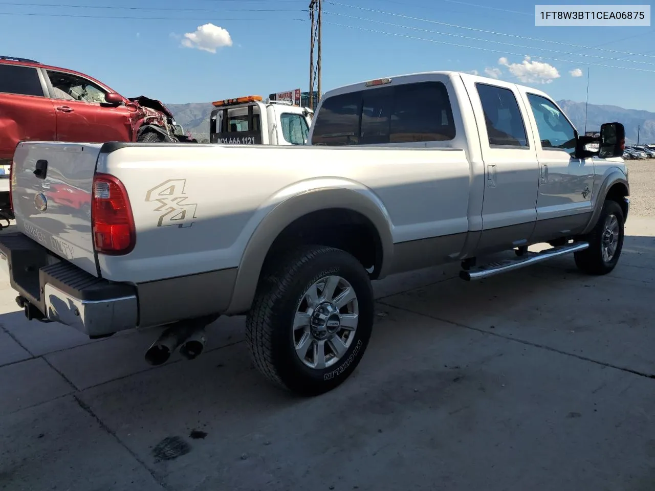 2012 Ford F350 Super Duty VIN: 1FT8W3BT1CEA06875 Lot: 72262054