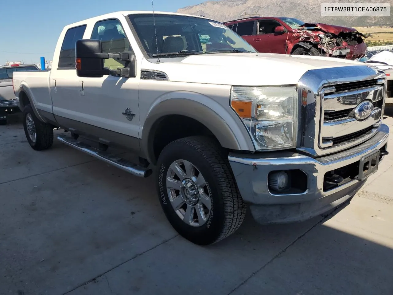 2012 Ford F350 Super Duty VIN: 1FT8W3BT1CEA06875 Lot: 72262054