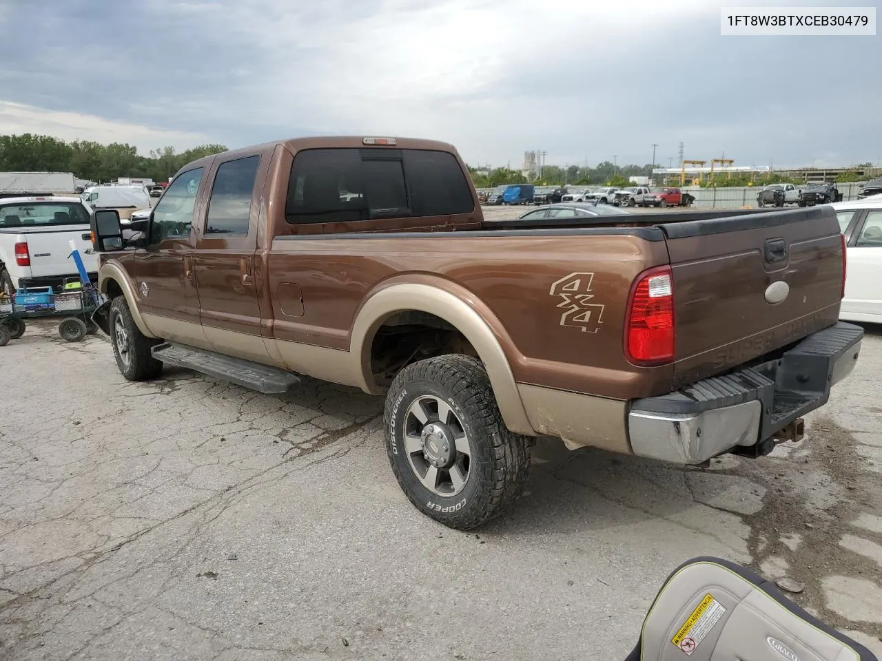 2012 Ford F350 Super Duty VIN: 1FT8W3BTXCEB30479 Lot: 72576774